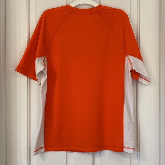 Boys Short Sleeve UPF 50+ Rashguard Quick-drying Sun Protection Top - Picture 2 of 6